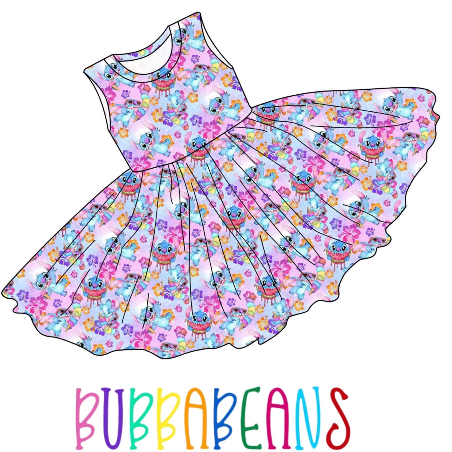 Summer 626 Tank Twirl Dress