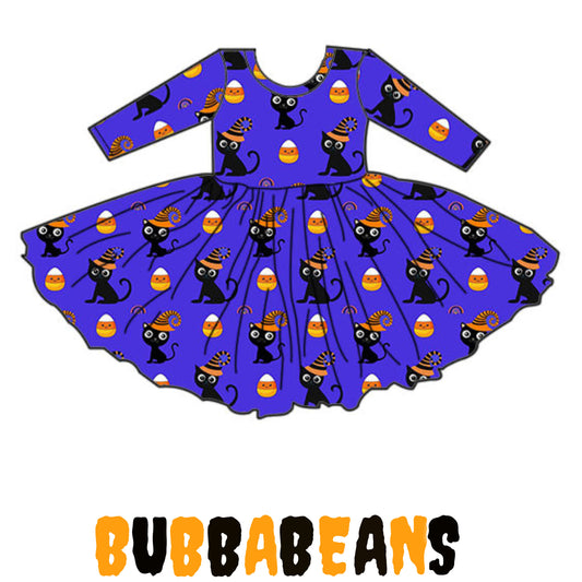 Spookitties Twirl Dress