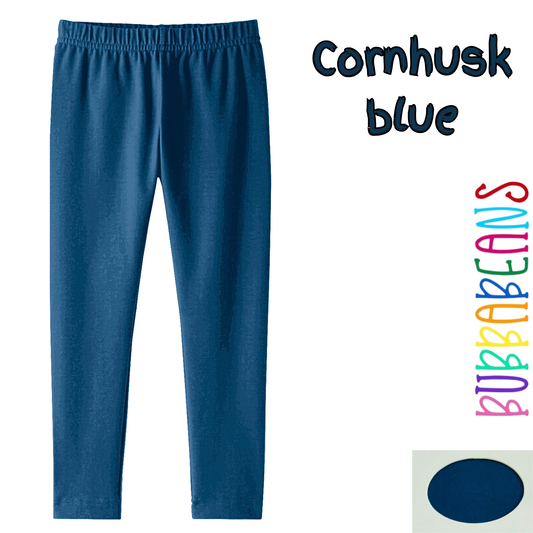 Cornhusk Blue Legging